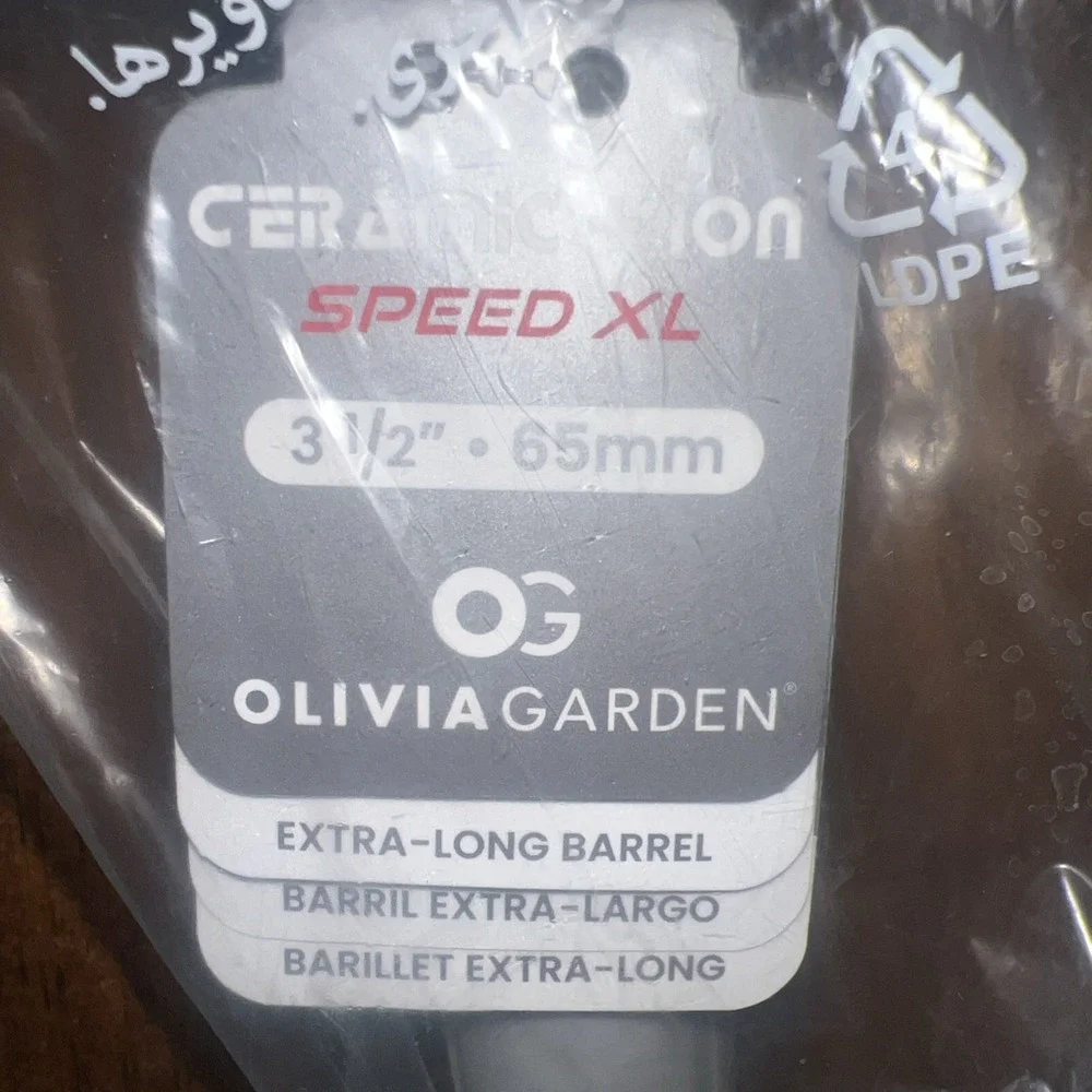 Olivia Garden‎ Ceramic + Ion Speed XL (Brand New) 3 1/2